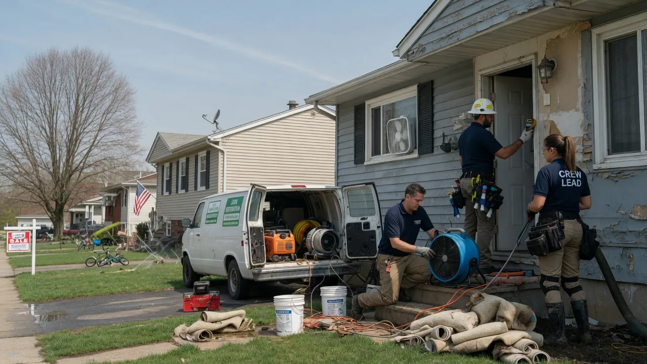 Flood Cleanup in Valley Falls, NY near me